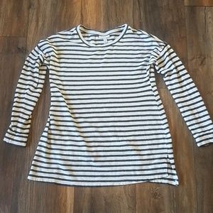 Liz Lange long sleeve striped maternity size med